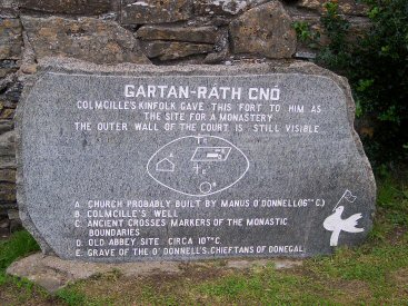 Rath Columcille Rath or Fort at Gartan in Co Donegal