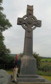 Monument to St. Columcille Celtic Cross