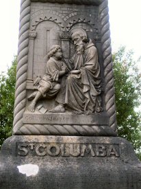 Monument to Columcille Celtic Cross