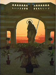 St. Koloman Patron Saint of Lower Austria The garden dedicated to St Koloman at Melk Abbey