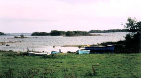 Lough Corrib from the Daveron home Lough Corrib